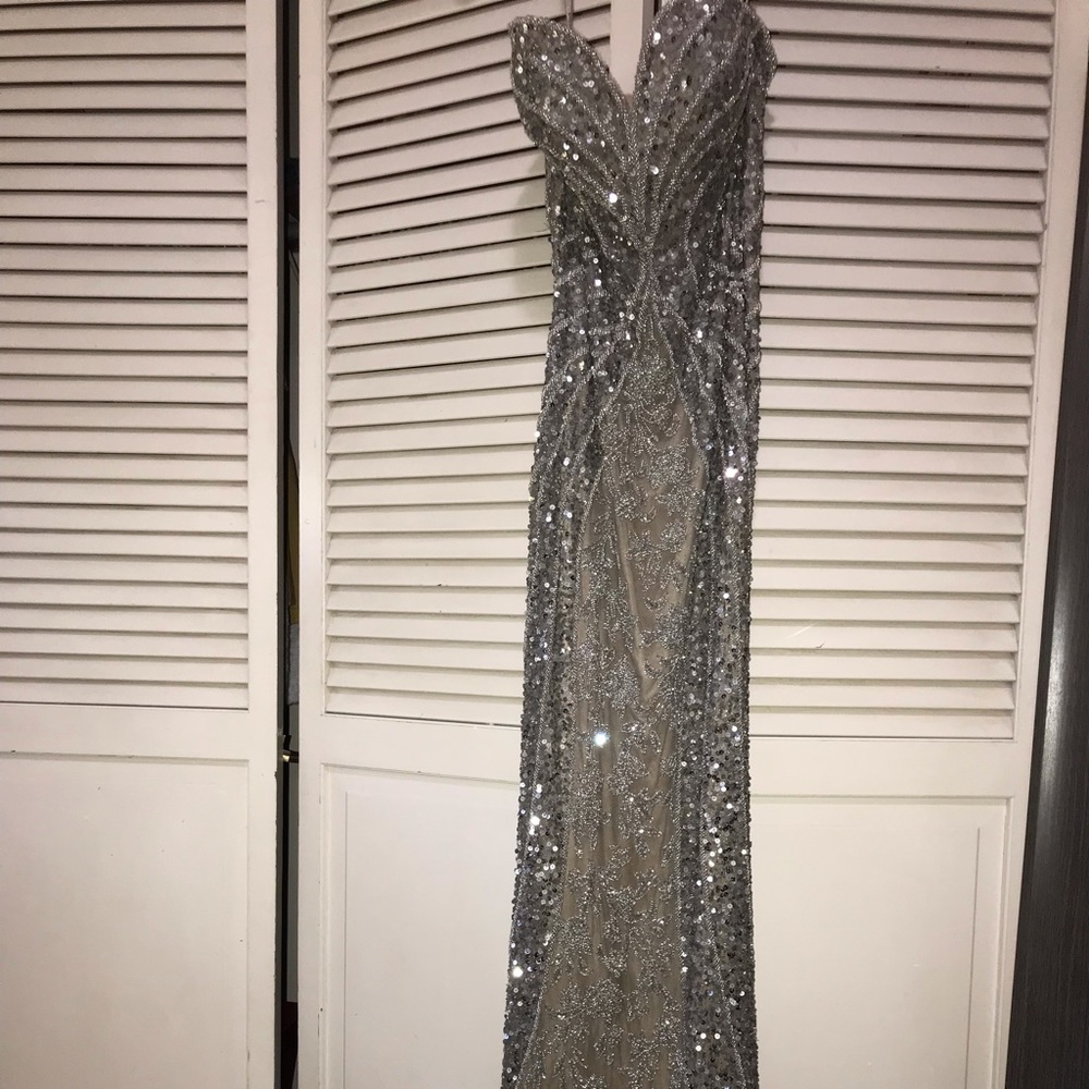 Scala Sparkling Sequin Prom Dress